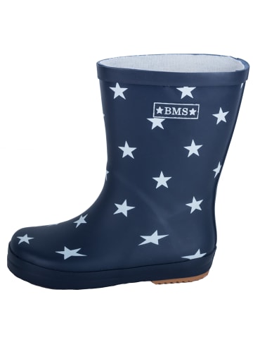 BMS Sailing Wear Gummistiefel "Naturkautschuck" in Marine mit Sternen