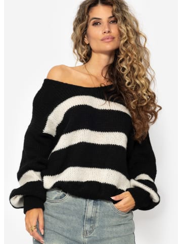 SASSYCLASSY Oversize Pullover in Schwarz