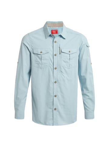 Craghoppers Hemd NosiLife Adventure LS II in hellblau