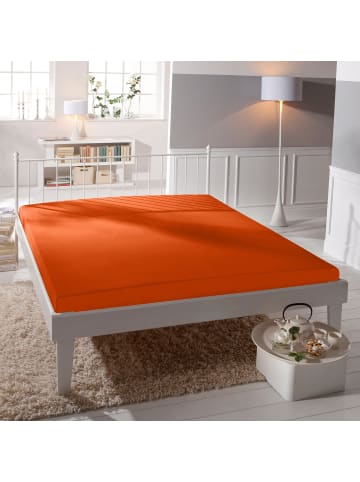 Bassetti Single-Jersey Spannbettlaken in apfelsine
