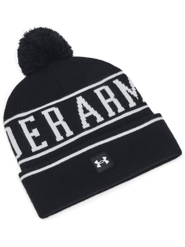 Under Armour Mütze "M Halftime Pom Beanie" in Schwarz