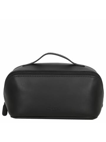 PICARD Toscana - Kulturbeutel 24 cm Rindleder (black) in schwarz