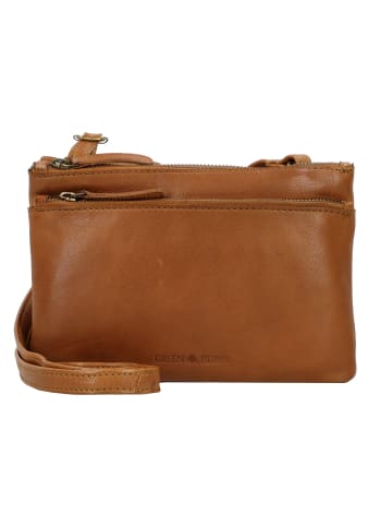 Greenburry Colombiana Umhängetasche Leder 22 cm nougat