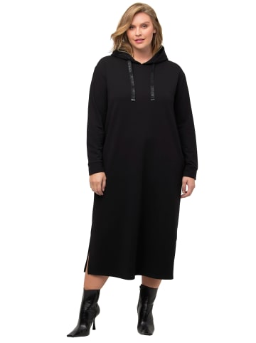 Ulla Popken Midikleid in schwarz