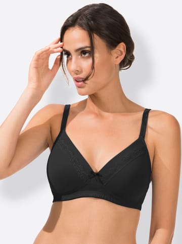 WITT WEIDEN Schalen-BH ohne Bügel in schwarz + jeansblau