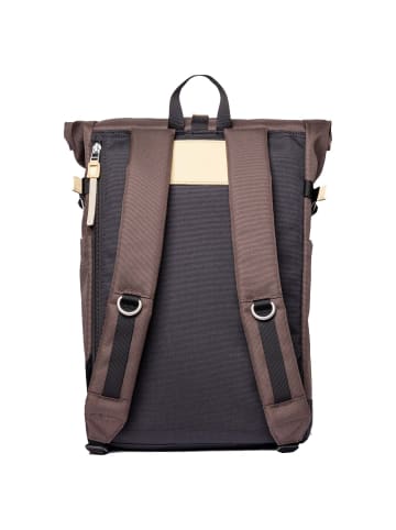 SANDQVIST Ilon - Rucksack 14" 60 cm erw. (brown) in braun