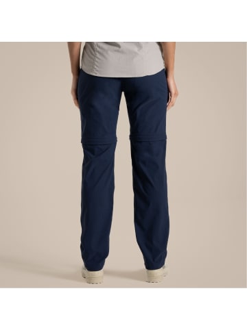 Craghoppers Tropenhose NosiLife Zip-off in blau