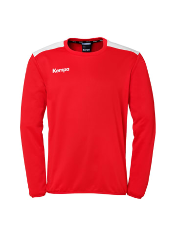 Kempa Langarmshirt Emotion 27 Kids in rot/weiß