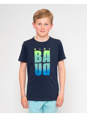 BIDI BADU Grafic Illumination Chill Junior Tee - dark blue, mixed in Dunkelblau/mehrfarbig