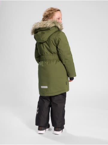 Hummel Reißverschluss Jacke Daumenlöcher Hmlalma Lebensstil Mädchen in OLIVE NIGHT