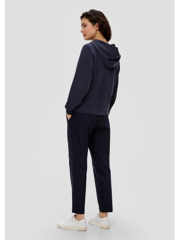 s.Oliver Sweatshirt Jacke in 5959_navy