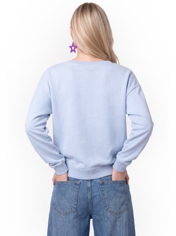 myMo Women Sweatshirt in Light Blue