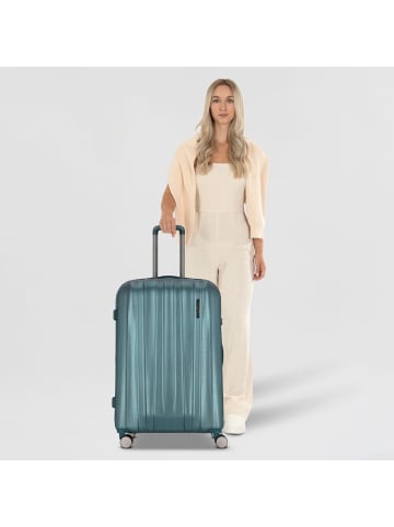 Polestream Moonrock 4 Rollen Trolley L 78 cm mit Dehnfalte in deepsea green brushed