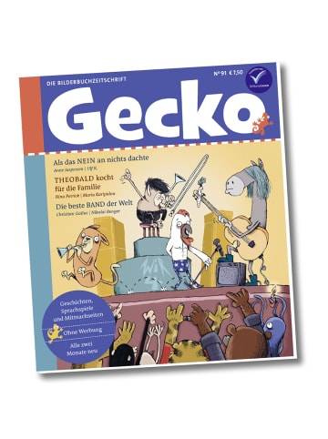 Gecko Kinderzeitschrift Einzelheft "Gecko Kinderzeitschrift" 91