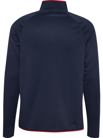 Hummel Trainingsjacke "Core 2.0 Half Zip" in Blau