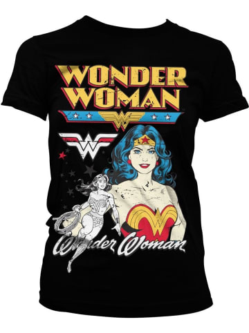 WONDER WOMAN Shirt in Schwarz