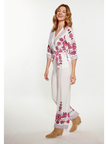 usha FESTIVAL Jumpsuit in Weiss Mehrfarbig