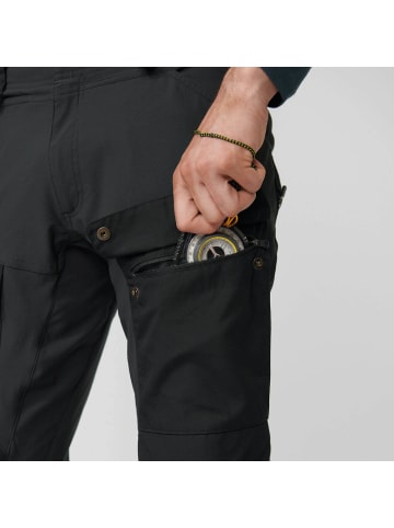 FJÄLLRÄVEN Trekkinghose Keb in Schwarz