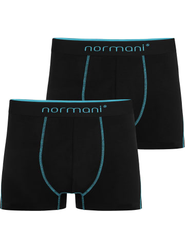 normani 2 Herren Boxershorts Stanley in Türkis