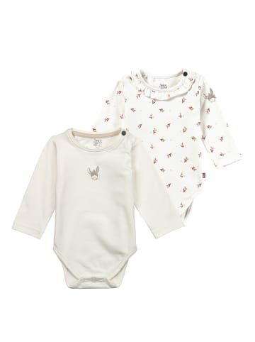 Sterntaler Set Bodys im 2er-Pack in ecru