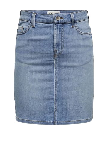 JACQUELINE de YONG Rock Midi Langer Denim Jeansrock in Hellblau