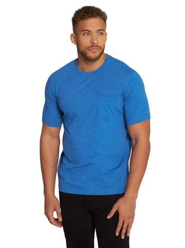 JP1880 Kurzarm T-Shirt in blau