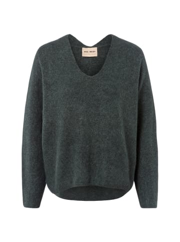 Mos Mosh Pullover MMThora in petrol - 0020