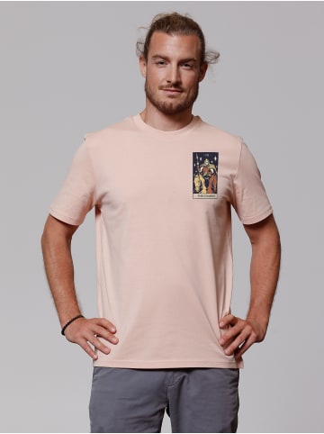wat? Apparel T-Shirt Tarot The Chariot in Fraiche Peche