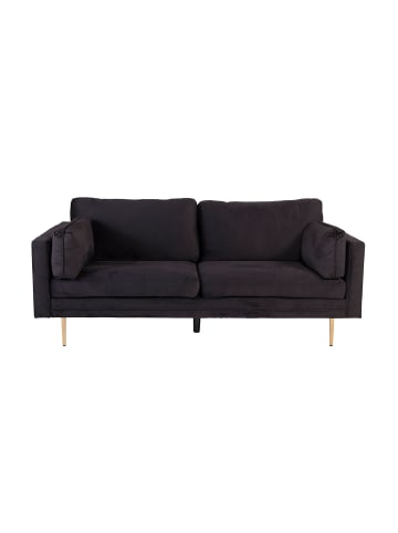 ebuy24 Sofa Boom Schwarz 203 x 86 cm