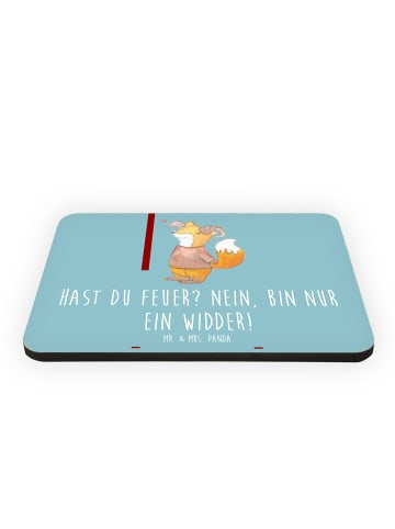 Mr. & Mrs. Panda Magnet Widder Feuer mit Spruch in Meeresbrise