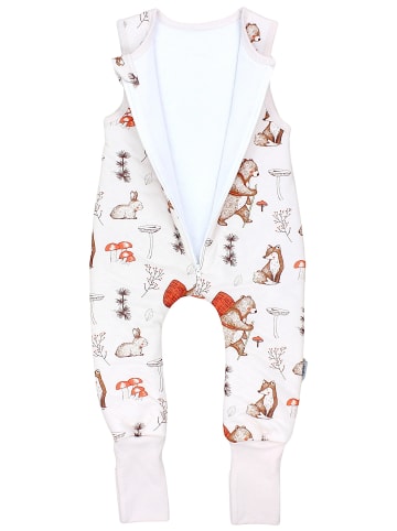 TupTam Baby Ganzjahresschlafsack mit Beinen 2,5 Tog in bronze