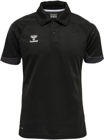 Hummel Hummel Polo Hmllead Multisport Herren Atmungsaktiv Feuchtigkeitsabsorbierenden in BLACK