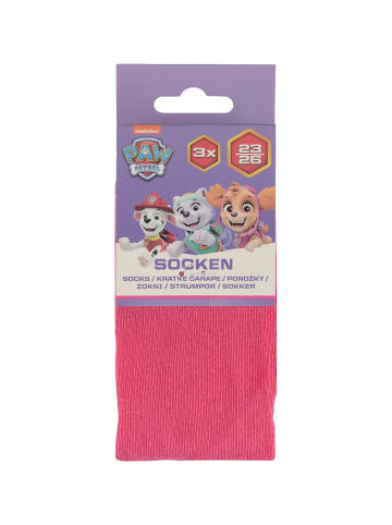 ONOMATO! Paw Patrol Skye Socken Mädchen 6er Pack in Mehrfarbig