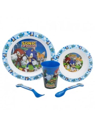 Sonic Sonic 5-teiliges Micro-Set (flacher Teller | tiefer Teller | Gabel |