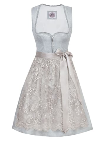 MarJo Mini Dirndl LYNN in grau