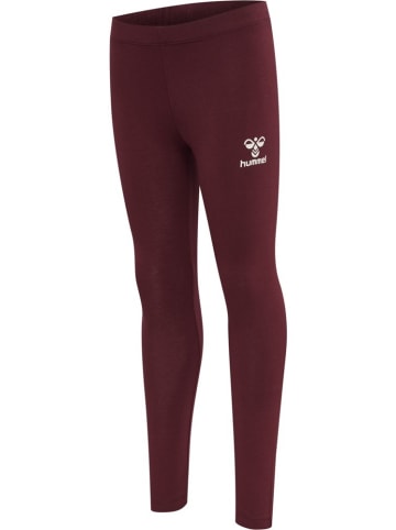 Hummel Kinder Leggings in Rot