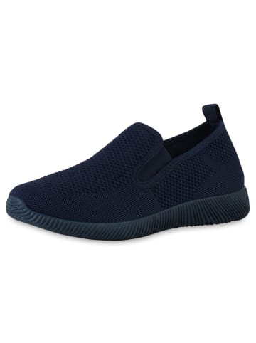 VAN HILL Slip Ons Alexandra in Dunkelblau