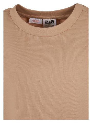 Urban Classics T-Shirts in Beige/Braun