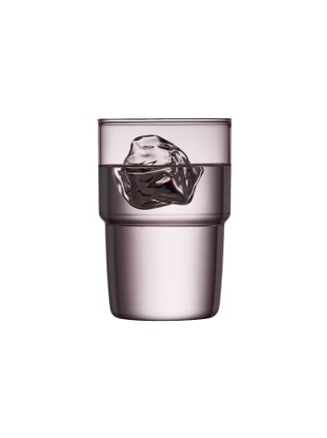 Lyngby Glas Trinkglas Torino in Pink