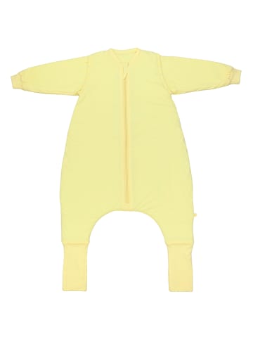 Schlummersack Schlafsack mit Füßen, umklappbaren Bündchen und Ärmeln, 1.0 TOG in Popcorn