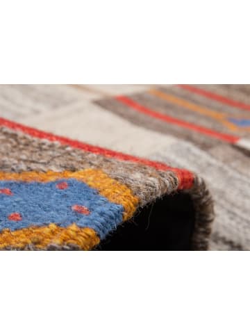 Kayoom Kurzflor Teppich Radical 220 in natural - rechteckig