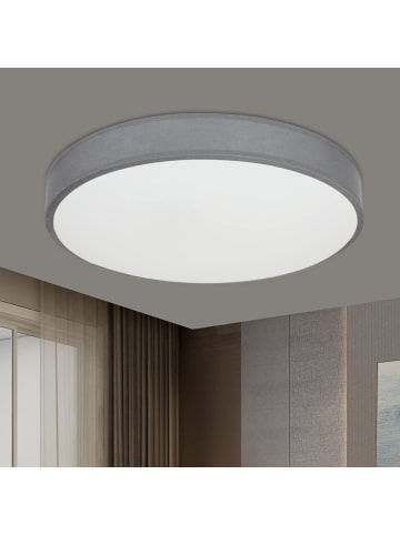 ZMH Deckenleuchte LED Rund in Grün Modern Stoff 3000K 12W Warmweiß Ø30CM