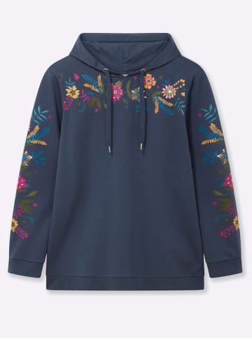 sheego Sweatshirt in rauchblau