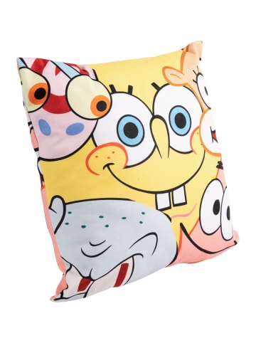 United Labels Spongebob Schwammkopf Kissen - Alllover -   30 x 30cm in Mehrfarbig