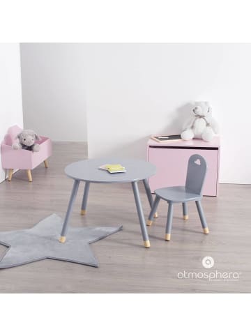 Atmosphera Créateur d'intérieur Kindertisch in grau