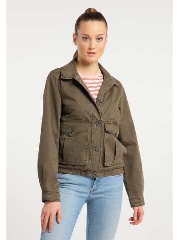 DreiMaster Damen Leichte Jacke in Militär Oliv
