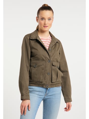 DreiMaster Vintage Leichte Jacke in Militär Oliv