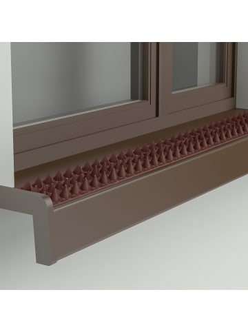 relaxdays 40 x Vogelabwehr-Spikes in Braun