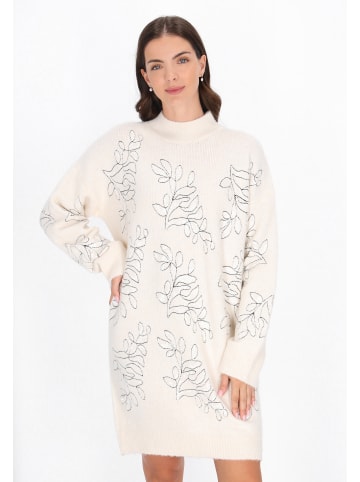 Usha Women Dress in cream