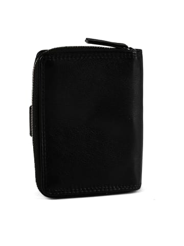 Greenburry Spongy Geldbörse Leder 9 cm in black